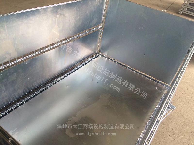 加铁板的仓储笼-大江仓储笼